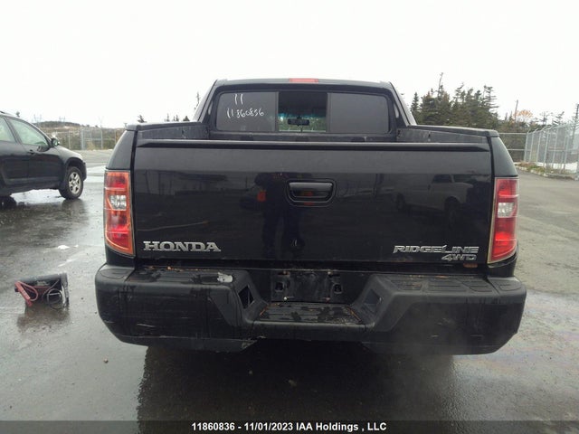 11860836 :رقم المزاد ، 5FPYK1F5XBB502676 vin ، 2011 Honda Ridgeline Vp/ex-l مزاد بيع