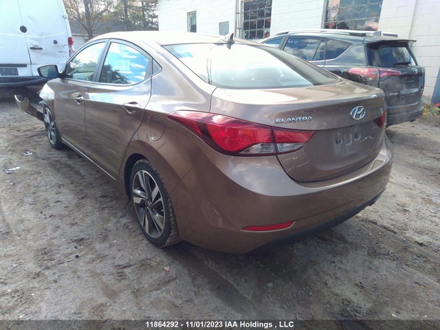 Hyundai Elantra Gls 2015 KMHDH4AH3FU286896 Image 3
