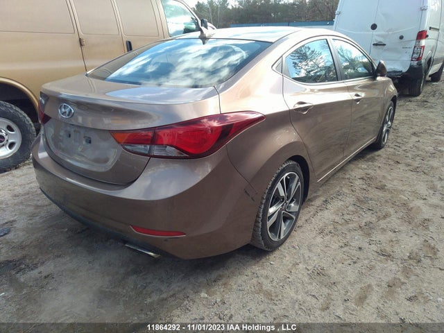 Hyundai Elantra Gls 2015 KMHDH4AH3FU286896 Image 4
