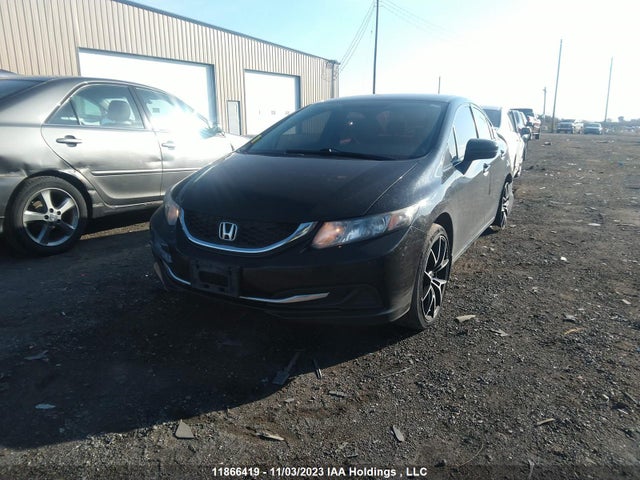 Honda Civic Lx 2014 2HGFB2F4XEH021484 Image 2
