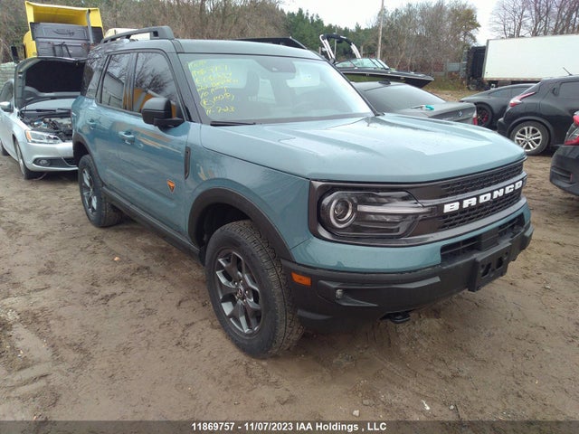 Ford Bronco Sport Badlands 2022 3FMCR9D98NRE06837 главное изображение