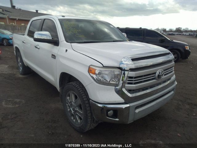 5tfay5f14ex355827, 2014 Toyota Tundra Platinum 5.7l V8 On Iaai Ca