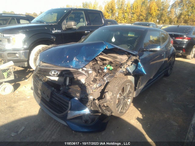 Hyundai Veloster Turbo 2016 KMHTC6AE4GU252107 Image 2