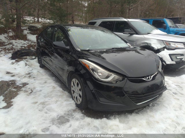 Hyundai ELANTRA GL 2014 5NPDH4AEXEH491649 Image 1