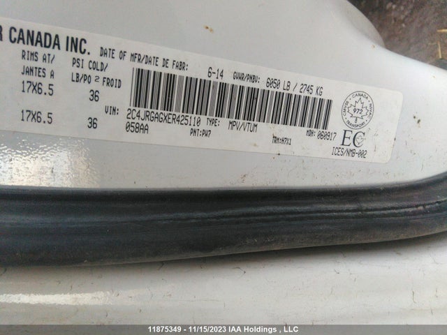 2C4JRGAGXER425110 RAM Tradesman