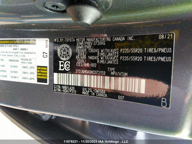2T2JGMDA0NC073159 Lexus Rx Rx 450h