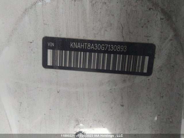 KIA Rondo Lx 2016 KNAHT8A30G7130893 Image 9