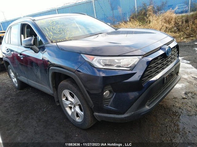 Toyota Rav4 Hybrid Xle 2019 2T3RWRFV2KW005471 главное изображение