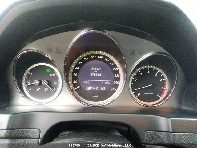 2010 Mercedes-benz C-class C 250 მანქანა იყიდება აუქციონზე, vin: WDDGF8FB1AF519003, აუქციონის ნომერი: 11883700