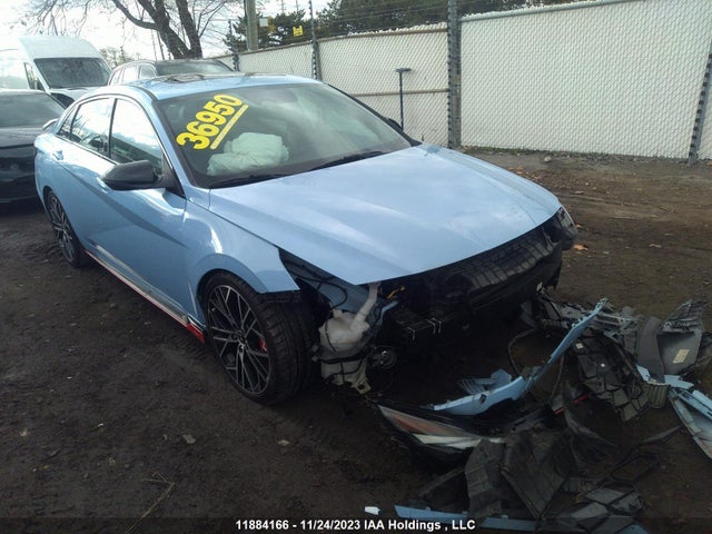 Hyundai Elantra N Dct 2022 KMHLW4AK6NU004780 zdjęcie główne
