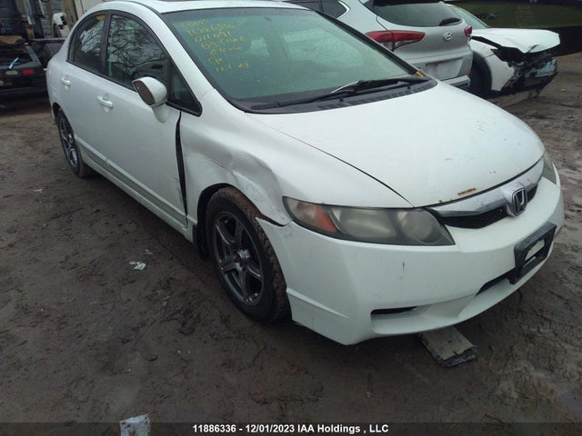 2009 Honda Civic Sdn Sport მანქანა იყიდება აუქციონზე, vin: 2HGFA16619H011091, აუქციონის ნომერი: 11886336