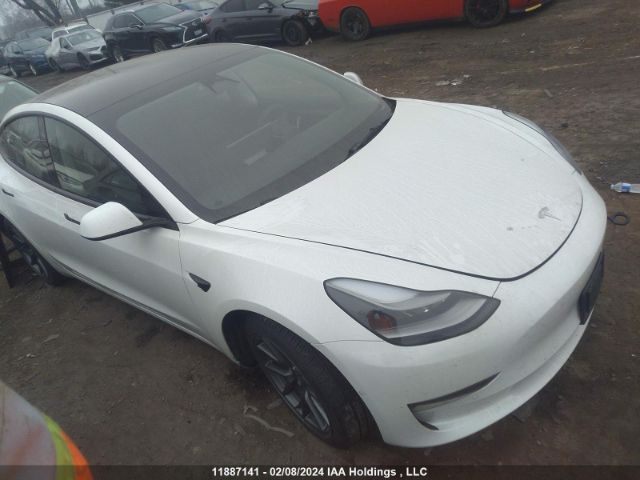 Продаж на аукціоні авто 2022 Tesla Model 3, vin: 5YJ3E1EB4NF325449, номер лоту: 11887141