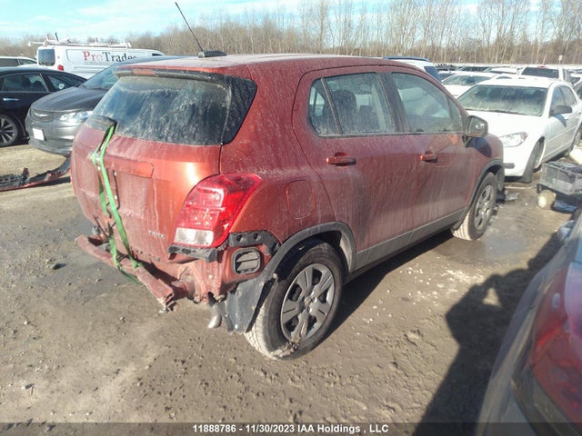 Chevrolet TRAX LS 2015 3GNCJKSB3FL159277 Image 4