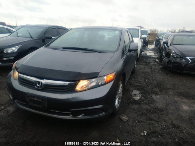 11889815 :رقم المزاد ، 2HGFB2F59CH108105 vin ، 2012 Honda Civic Ex 4dr مزاد بيع