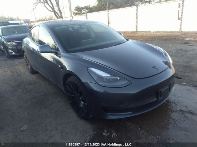 Продажа на аукционе авто 2022 Tesla Model 3 Performance, vin: 5YJ3E1EC4NF353745, номер лота: 11890397