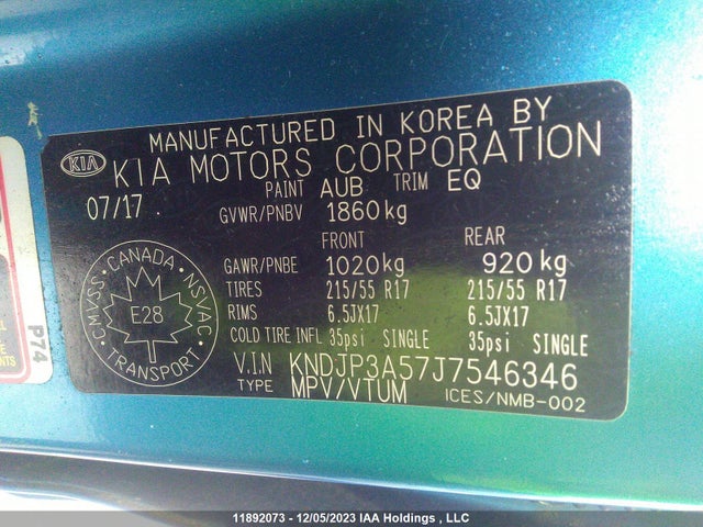 KIA Soul Ex+/ex Premium/ex Tech/ex 2018 KNDJP3A57J7546346 Image 9