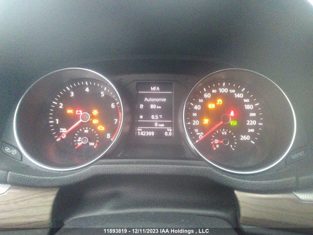 1VWCS7A37GC003900 Volkswagen Passat Sel/sel Premium