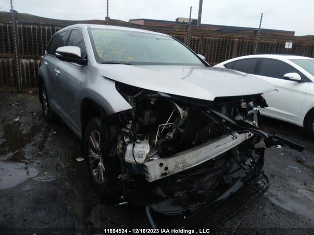 Toyota Highlander Le/le Plus 2016 5TDBKRFH1GS256191 main image
