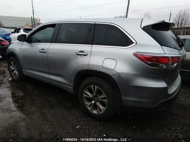 Toyota Highlander Le/le Plus 2016 5TDBKRFH1GS256191 Image 3