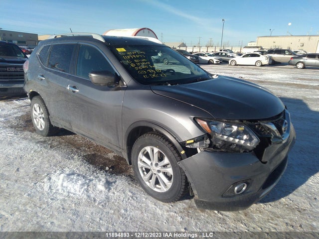2016 Nissan Rogue Sv/s მანქანა იყიდება აუქციონზე, vin: 5N1AT2MT2GC831600, აუქციონის ნომერი: 11894893