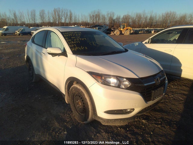2016 Honda Hr-v Ex მანქანა იყიდება აუქციონზე, vin: 3CZRU6H53GM115949, აუქციონის ნომერი: 11895283