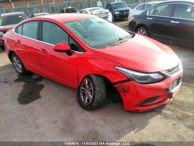 Aukcja sprzedaży 2017 Chevrolet Cruze Lt, vin: 3G1BE5SM8HS501691, numer aukcji: 11864878