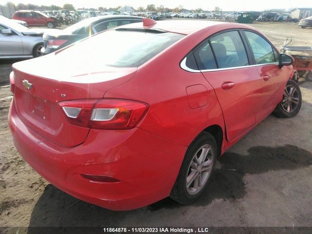 Aukcja sprzedaży 2017 Chevrolet Cruze Lt, vin: 3G1BE5SM8HS501691, numer aukcji: 11864878
