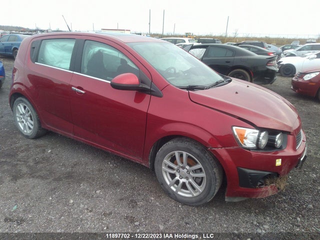 Chevrolet SONIC LT 2014 1G1JC6EBXE4242196 main image