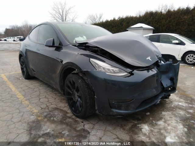 Продаж на аукціоні авто 2021 Tesla Model Y, vin: 5YJYGDEE0MF080126, номер лоту: 11901720