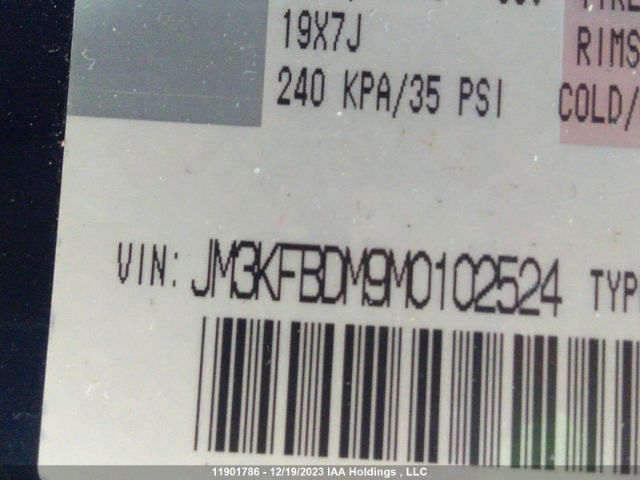 JM3KFBDM9M0102524 Mazda CX-5