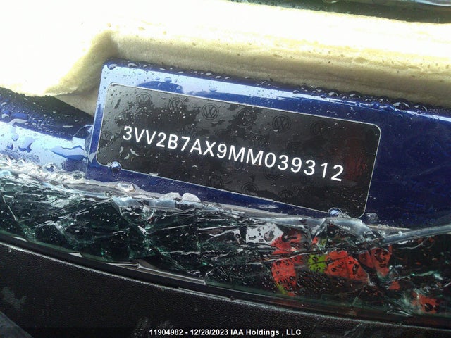 3VV2B7AX9MM039312 Volkswagen TIGUAN