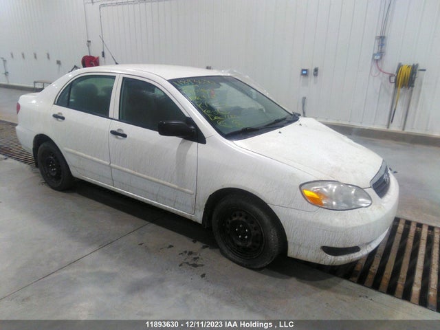 2008 TOYOTA COROLLA LE VIN: 2T1BR32E58C937534