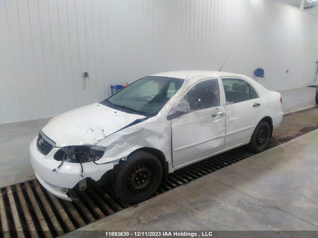2008 TOYOTA COROLLA LE VIN: 2T1BR32E58C937534