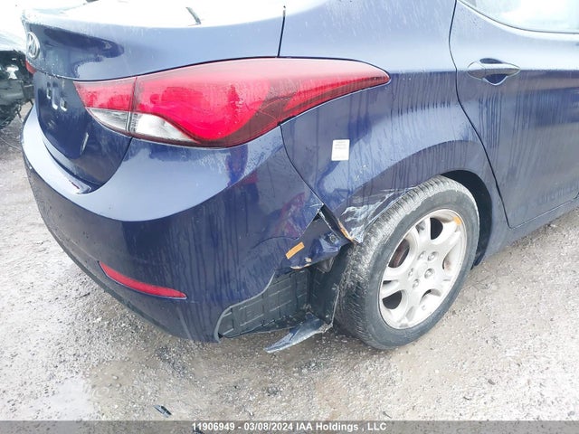 Hyundai ELANTRA GL 2014 5NPDH4AE3EH533305 Image 6