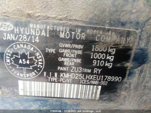 Hyundai ELANTRA GT 2014 KMHD25LHXEU178990 Image 9