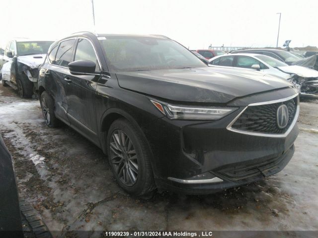 Auction sale of the 2022 Acura Mdx, vin: 5J8YE1H8XNL804771, lot number: 11909239