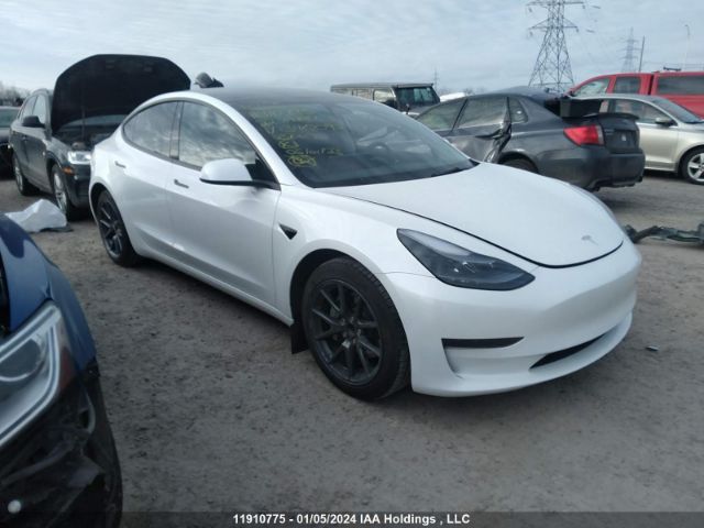 Продажа на аукционе авто 2022 Tesla Model 3, vin: 5YJ3E1EA2NF340099, номер лота: 11910775