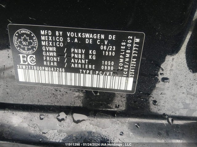 3VW2T7BU0PM047266 Volkswagen JETTA GLI
