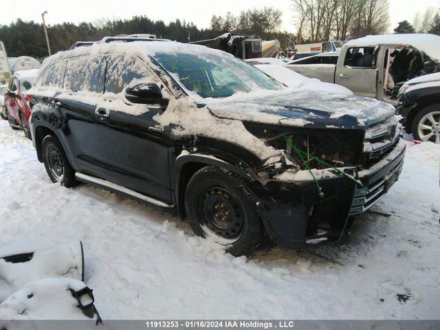 Toyota Highlander Hybrid Limited 2017 5TDDGRFH7HS021905 головне зображення