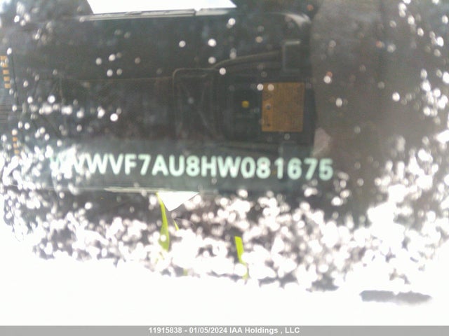 WVWVF7AU8HW081675 Volkswagen Golf R