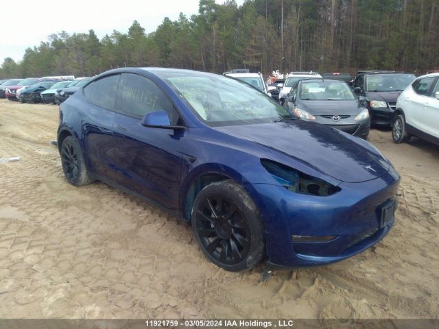 Продажа на аукционе авто 2022 Tesla Model Y, vin: 7SAYGDEE3NF418204, номер лота: 11921759