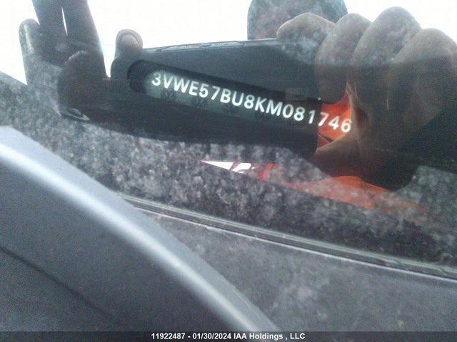 3VWE57BU8KM081746 Volkswagen JETTA