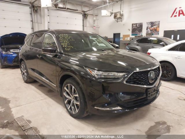 Auction sale of the 2022 Acura Mdx, vin: 5J8YE1H49NL801308, lot number: 11925530