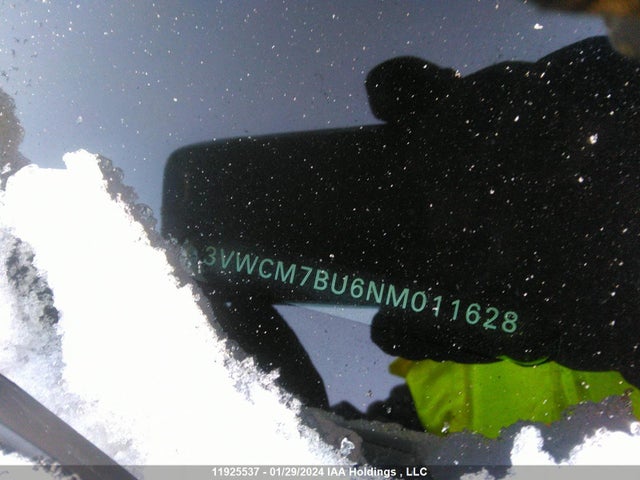 3VWCM7BU6NM011628 Volkswagen JETTA