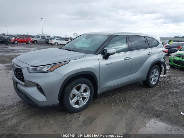 Toyota Highlander Hybrid Le 2020 5TDBBRCH8LS513992 Image 2