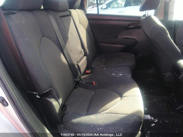 Toyota Highlander Hybrid Le 2020 5TDBBRCH8LS513992 Image 8