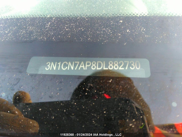 Продажа на аукционе авто 2013 Nissan Versa, vin: 3N1CN7AP8DL882730, номер лота: 11928368