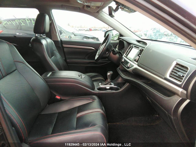 Toyota Highlander Se/xle 2019 5TDJZRFH1KS735730 Image 5