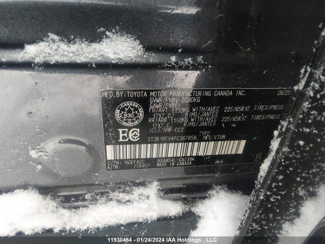 Toyota RAV4 LE 2023 2T3B1RFV4PC367858 Image 9