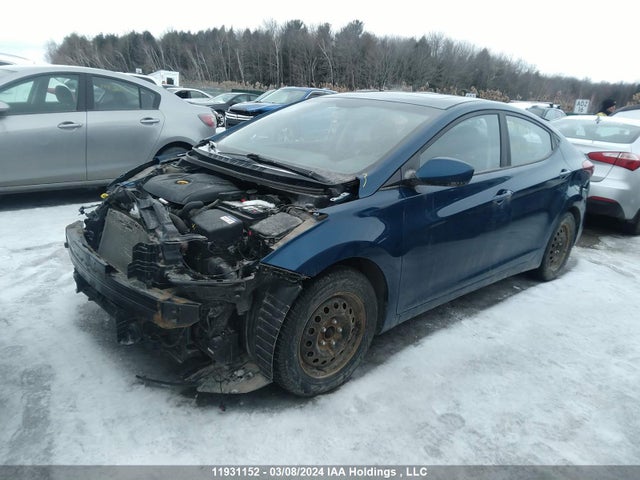 Hyundai Elantra Gls 2016 KMHDH4AH0GU484191 Image 2